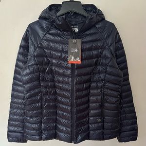 NWTs Mountain Hardwear Ghost Whisperer/2 Hoody. Dark Zinc - Women’s XL